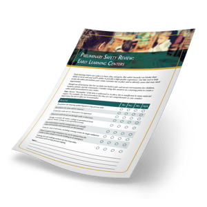 Early Learning Center Safety Checklist Early Learning Center Safety Checklist