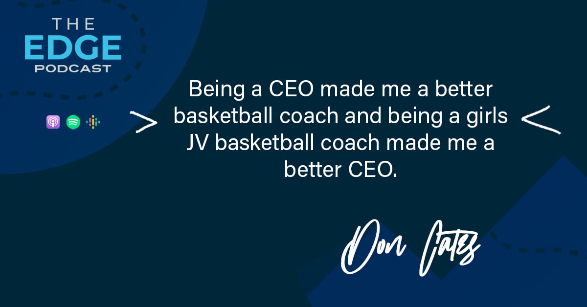 Don Cates quote - coaching