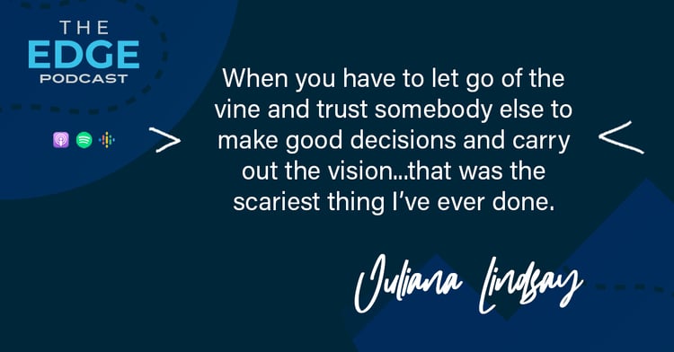 Juliana Lindsay - let go of the vine