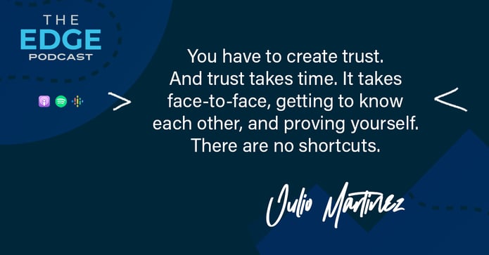 Julio Martinez - Create trust