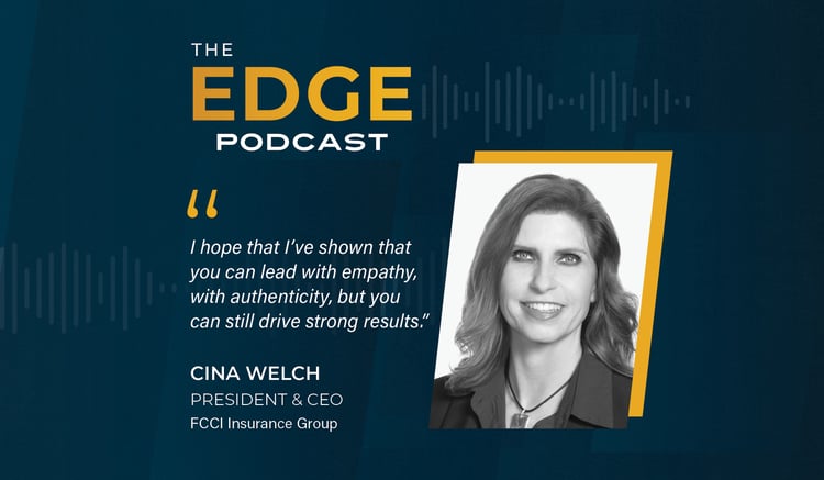The Edge Podcast HS featured image ep 5 Cina Welch quote 2
